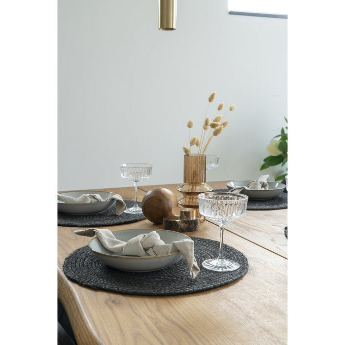 Set de Table - Gris Foncé - Lot de 4