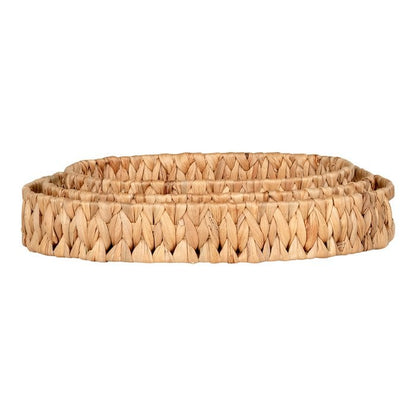 Plateaux Estoril - Naturel, Jacinthe d'Eau, Lot de 3